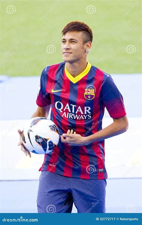 Neymar - FC Barcelona editorial photography. Image of brazilian - 32772717