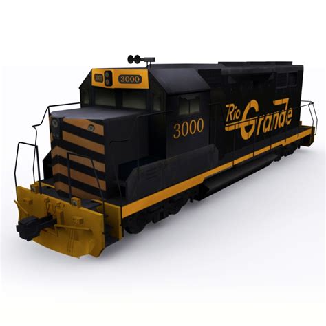 3D Model EMD GP40 - TurboSquid 2098866