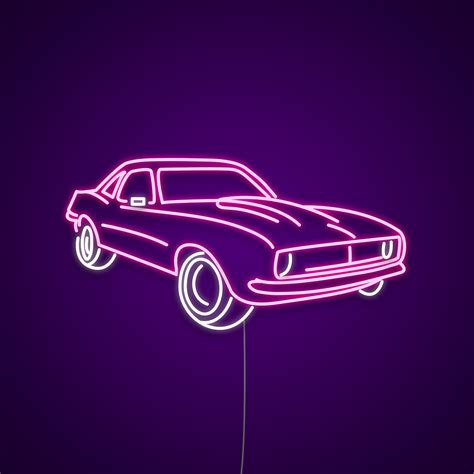 Mustang Car Neon Light Sign - Neonize