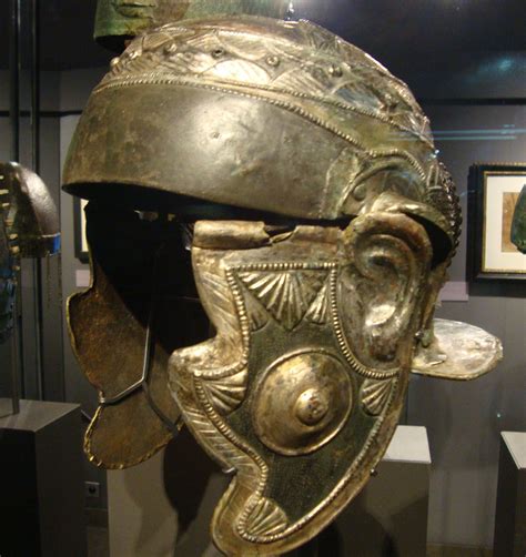 Roman cavalry helmet - around 100AD | Ancient armor, Roman armor, Roman ...