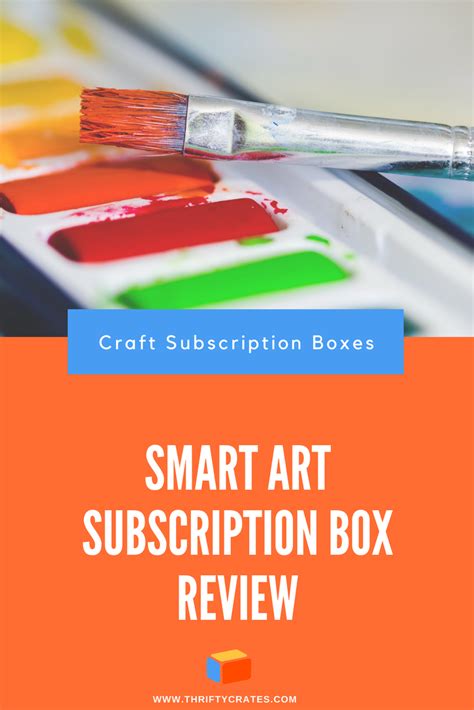 Smart Art Review - A Monthly Subscription Box For Art Lovers! | Smart art, Craft box ...