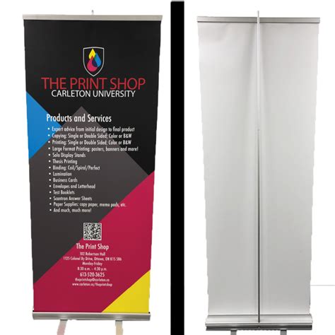 Solo/Banner Stands - The Print Shop - Carleton University