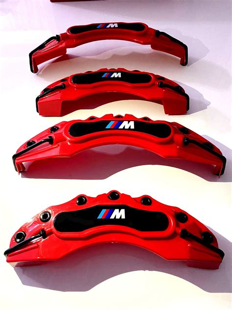 4Pcs Bmw M Brake Caliper Cover Red Car Accessories Gift Z4 E30 | Etsy
