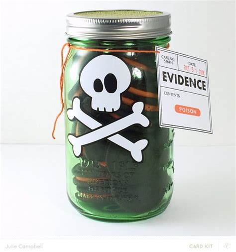 Halloween Treat Jar by JulieCampbell - Studio Calico