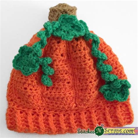 Li'l Pumpkin Crochet Hat | AllFreeCrochet.com