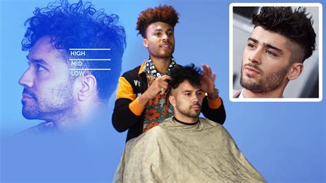 Watch Zayn Malik’s High Fade Haircut Recreated by a Master Barber ...