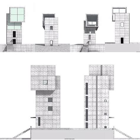 Tadao Ando 4x4 House Floor Plan - homeplan.cloud