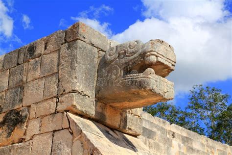 Chichen Itza Snake Mayan Ruins Mexico Yucatan Stock Image - Image of jaguar, mexican: 19292585