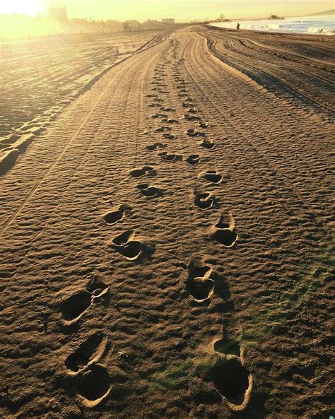 Footprints, Sand, Time Photograph by Ken Woo | Fine Art America