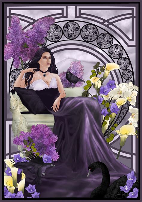 Yennefer of Vengerberg by Anwyen on DeviantArt