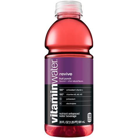 Vitamin Water Flavors List