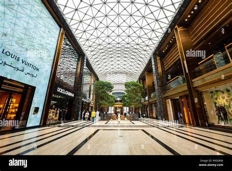 Interior of the Prestige mall inside The Avenues shopping mall in Kuwait City, Kuwait Stock ...