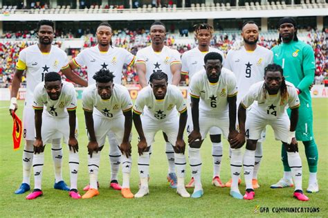 Ghana's Black Stars drop to 60th position in March FIFA World Rankings ...