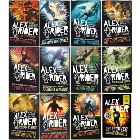 Alex Rider 12 Books Collection Set By Anthony Horowitz World Book Day ...