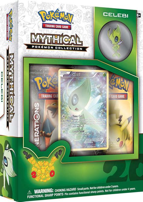 Pokemon Celebi Mythical Collection Box Pokemon USA - ToyWiz