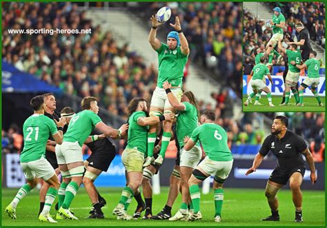 Tadhg BEIRNE - 2023 Rugby World Cup Quarter Final. - Ireland (Rugby)