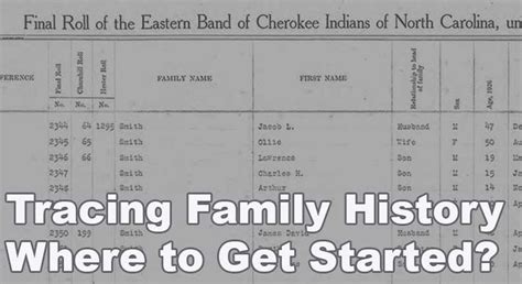 How to Use the Dawes Rolls to Trace Your Indian Ancestry - Native ...