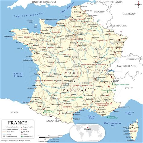 France Map HD