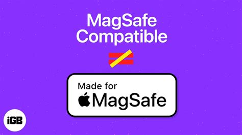 MagSafe compatible vs. Made for MagSafe - iGeeksBlog