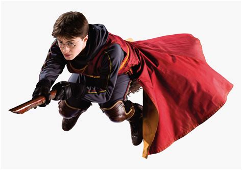 Harry Potter On Broomstick, HD Png Download , Transparent Png Image ...