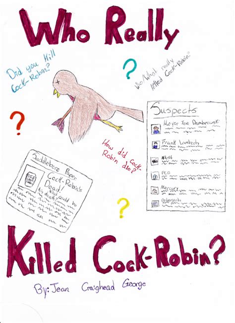 Who killed Cock Robin? - Dail & Price 2016 - 2017