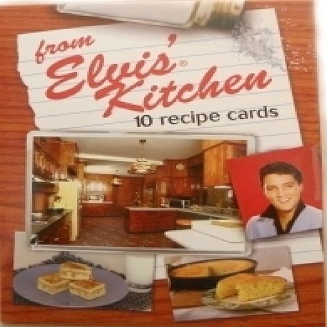 Elvis Presley Kitchen Recipe Postcard Pack [10 Per Pack] - Walmart.com ...