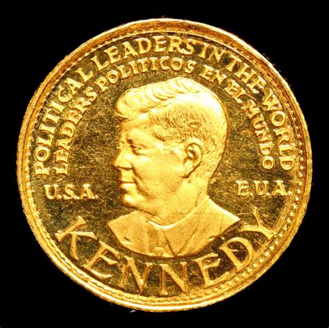 Proof Rare Venezuela John F. Kennedy Gold Political leaders in the ...