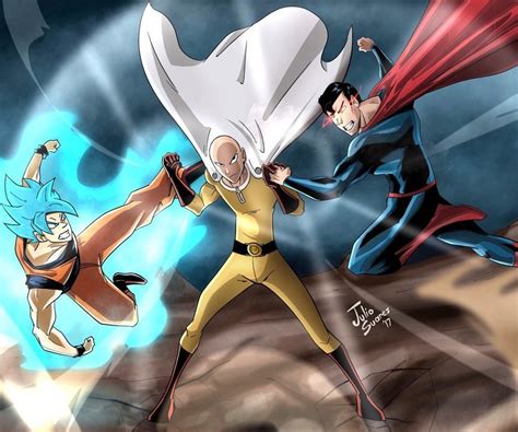 Saitama Vs Goku Wallpapers - Wallpaper Cave