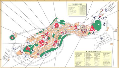 Montepulciano Italy Map