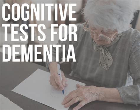 5+ Cognitive Tests For Dementia & Alzheimer’s - ReaDementia