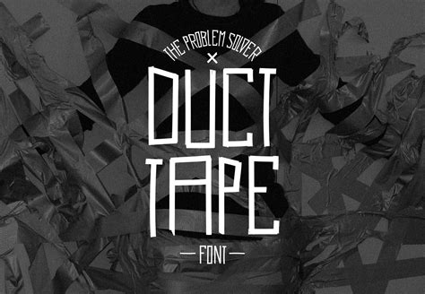 Duct Tape font on Behance