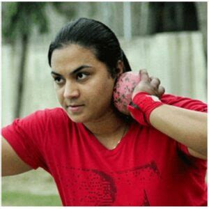 Manpreet Kaur is the national record holder for women in the shot