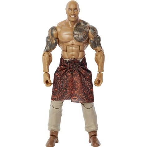 WWE Hollywood Elite The Rock as Luke Hobbs Action Figure - Walmart.com - Walmart.com