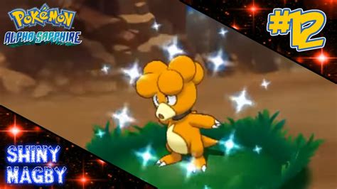 [LIVE] Shiny Magby in Alpha Sapphire after 375 DexNav Encounters! - YouTube