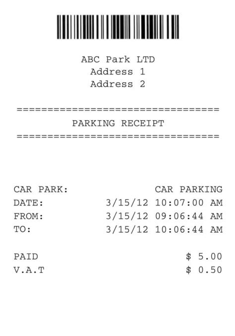 Parking Ticket Templates | 11+ Free Word, Excel & PDF Formats, Samples ...