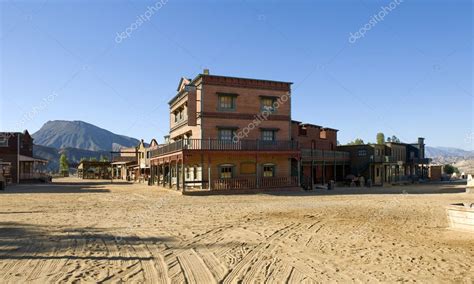 Western Town Movie Set Stock Photo by ©fotomicar 4225390