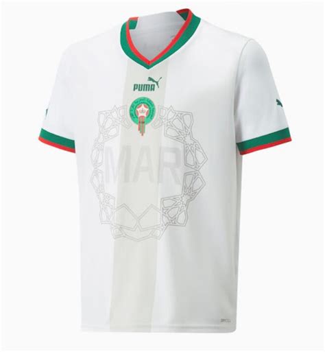 Morocco 2022 World Cup Away Soccer Jersey Model[2216976] | Morocco - Cheap Football Kits Custom ...