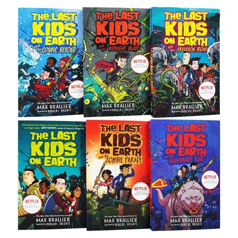 The Last Kids on Earth Collection 6 Books Box Set By Max Brallier Netflix Original - Age 7-9 ...