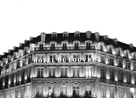 Majestic Black and White of the Facade of the Hotel du Lou… | Flickr