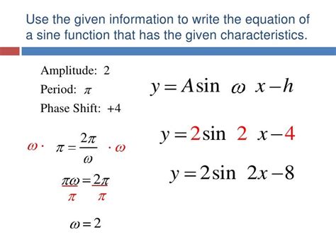 5.6.1 phase shift, period change, sine and cosine graphs