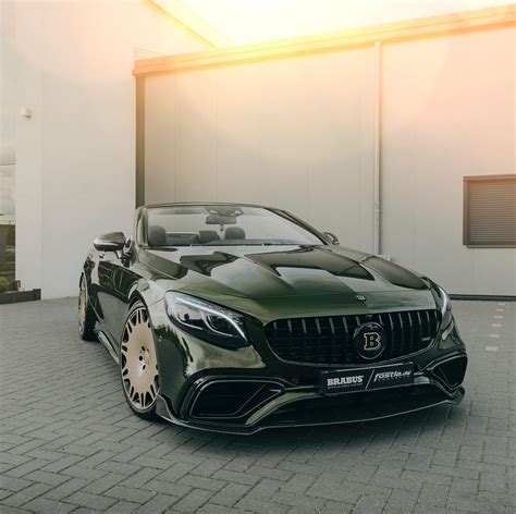 Mercedes-AMG S63 Cabriolet Gets a Makeover from Brabus and Fostla