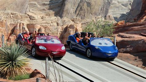 Radiator Springs Racers FULL POV Ride Experience, Cars Land, Disney California Adventure ...