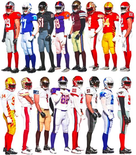 Usfl Football Uniforms