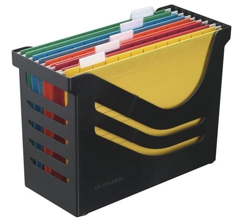 A4 Hanging Folder Box – Black | Office Systems Aruba