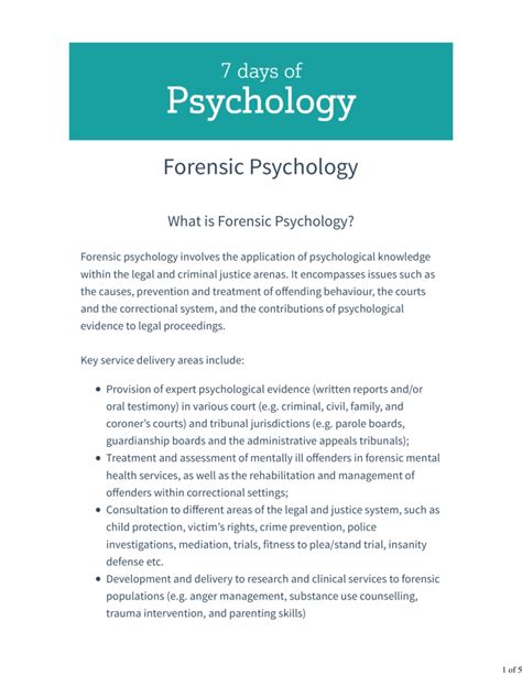 forensic-psychology