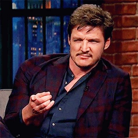 Pedro Pascal Eyebrow Raise GIF - PedroPascal EyebrowRaise PointsToSelf ...