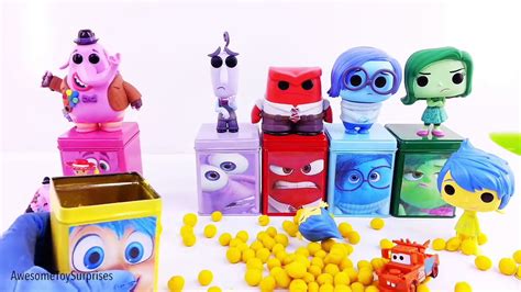 Funko Inside Out POP! Disney/Pixar Vinyl Collectors Set: Sadness, Joy ...