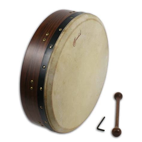 Bodhran 14 inch Tunable Rosewood - The Celtic Croft