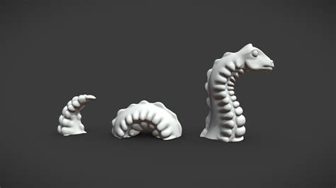 Loch Ness Monster - 3D model by Nick Bassett (@NickBassett) [7570c81 ...