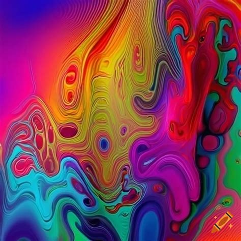 Abstract colorful art